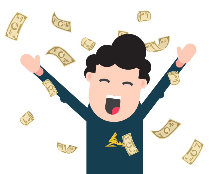 Rejoicing with money