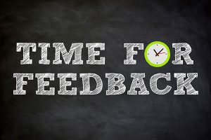 Time for Feedback