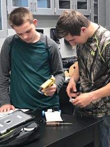 Wayland Union high school students assemble solar car