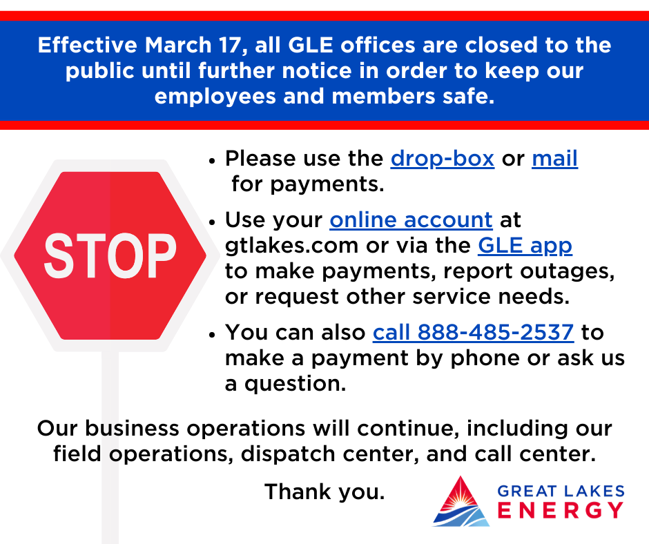 GLE Offices Close Due to COVID-19