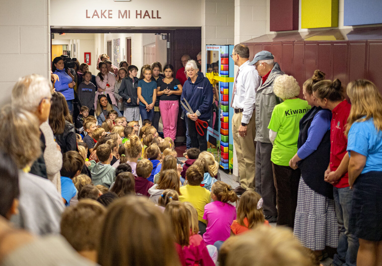 People Fund helps Charlevoix school dispense literacy Great Lakes Energy